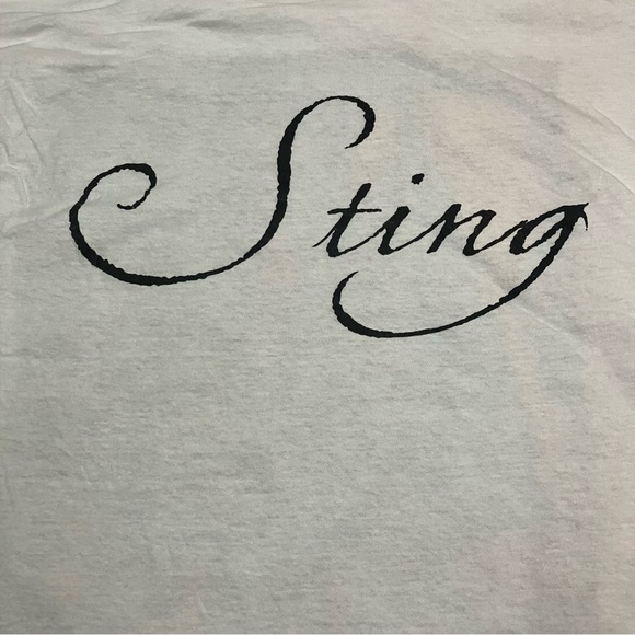 Vintage • 1991 Sting "The Soul Cages" Single Stitch T-Shirt - Picture 8 of 14